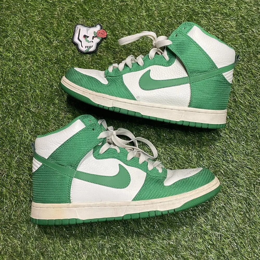 Nike Dunk High Lucky Green